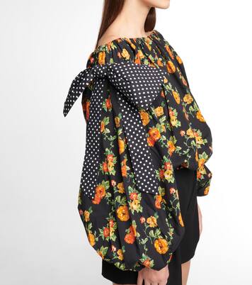 Bedrucktes Off-Shoulder-Top Mason | Caroline Constas