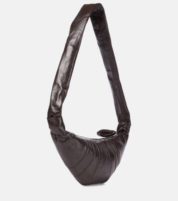 Croissant Small leather shoulder bag | Lemaire