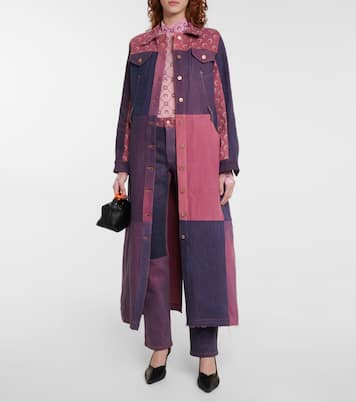 Mantel aus Denim | Marine Serre