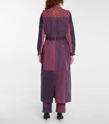 Mantel aus Denim | Marine Serre