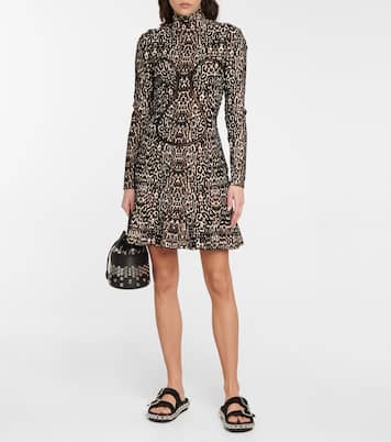 Mules Bombe en daim à ornements | Alaïa