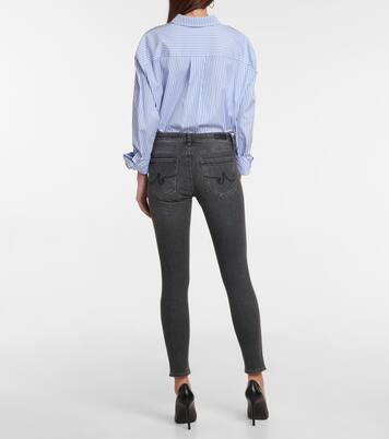 Mid-Rise Skinny Jeans Farrah | AG Jeans
