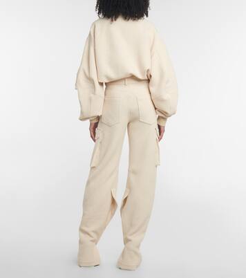 Cargohose aus Bouclé | The Attico