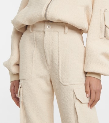 Cargohose aus Bouclé | The Attico