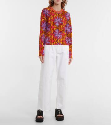 x Disney® printed cotton terry top | Stella McCartney