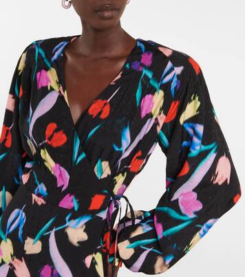 Bedrucktes Wickelkleid Marisol | Rotate