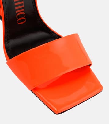 Wedge-Sandalen Cheope aus Lackleder | The Attico