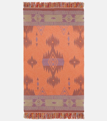 Icon jacquard wool throw | Alanui