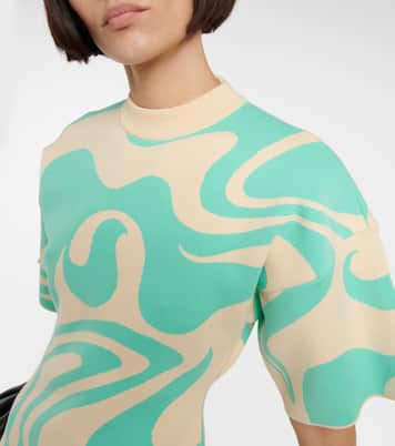 Minikleid Ornati aus Jacquard | Sportmax