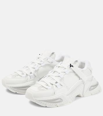 Airmaster suede-trimmed sneakers | Dolce&Gabbana