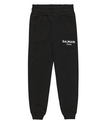 Logo cotton sweatpants | Balmain Kids