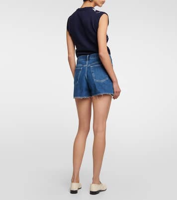 Short Johnny à taille mi-haute en jean | A.P.C.