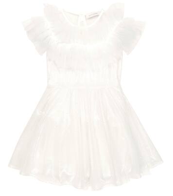 Sequined ruffle dress | Monnalisa