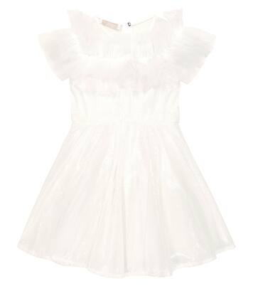 Sequined ruffle dress | Monnalisa