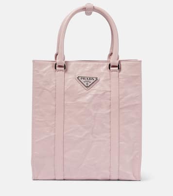 Leather tote bag | Prada