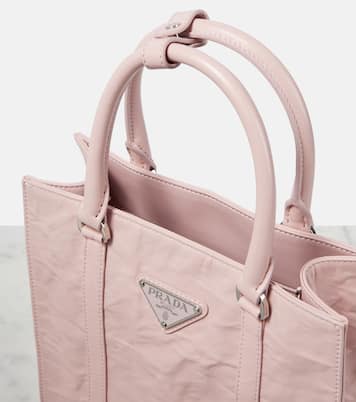 Leather tote bag | Prada