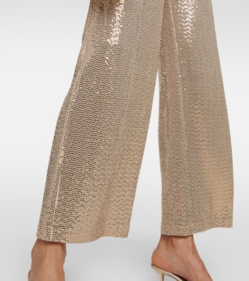 Weite Hose mit Pailletten | Dodo Bar Or