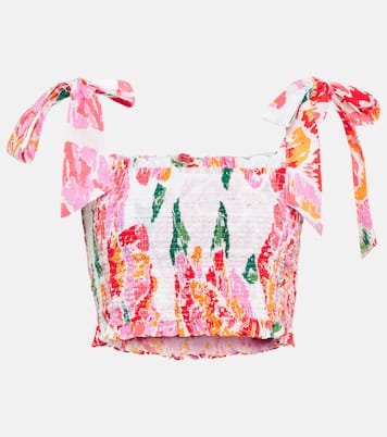 Cropped-Top Triny aus Baumwolle | Poupette St Barth