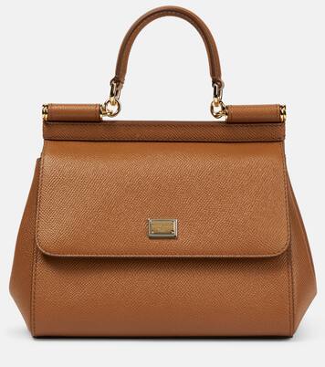 x Kim Sicily Small leather tote bag | Dolce&Gabbana