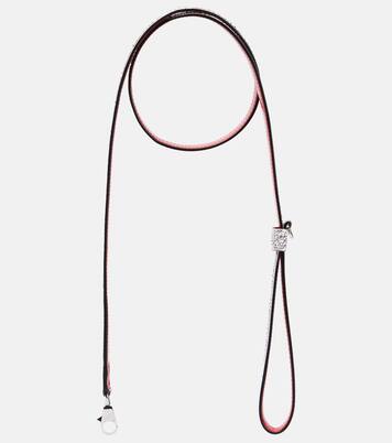 Loubileash embellished suede dog leash | Christian Louboutin