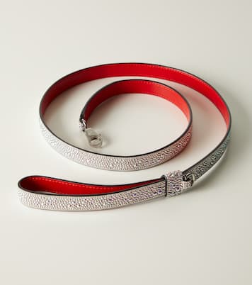 Pettorina Loubileash in suede | Christian Louboutin