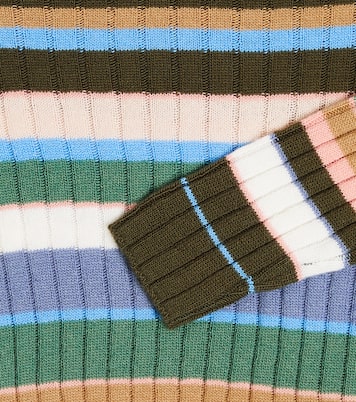 Striped wool turtleneck sweater | Il Gufo
