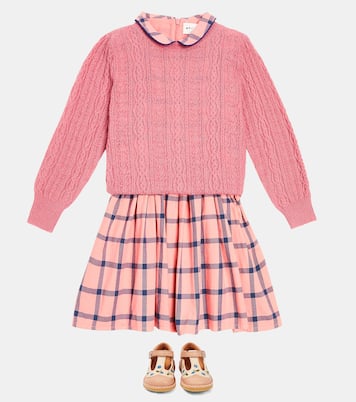 Taco cable-knit wool-blend sweater | Morley