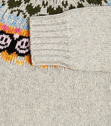 Gimla intarsia wool-blend turtleneck sweater | Molo