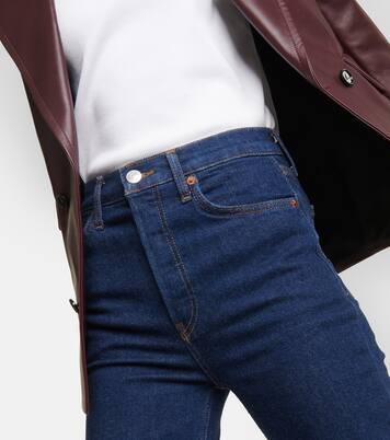 High-Rise Straight Jeans 70s Stove Pipe | Re/Done