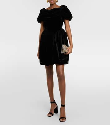 Verzierte Sandalen Wondy aus Samt | Gianvito Rossi