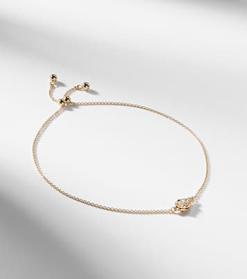 Bracciale Birthstone Bonbon in oro 14kt con diamante | Stone and Strand