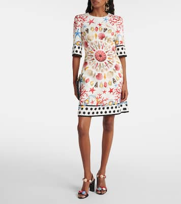 Capri printed minidress | Dolce&Gabbana