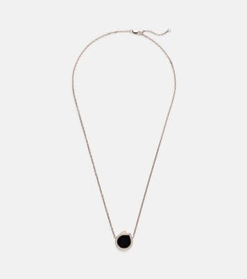 Antifer 18kt rose gold pendant necklace with onyx and diamonds | Repossi