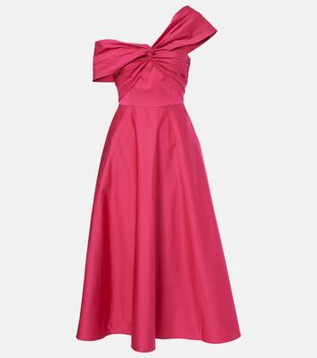 Robe midi en coton mélangé | Roland Mouret