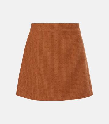 Minirock Iconic aus einem Wollgemisch | Patou