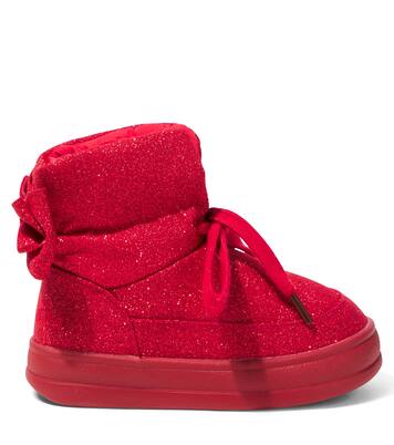 Ankle Boots mit Glitter | Monnalisa