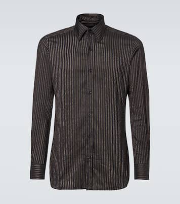 Pinstripe silk shirt | Tom Ford