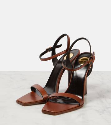 Sandalen Susan 110 aus Leder | Saint Laurent