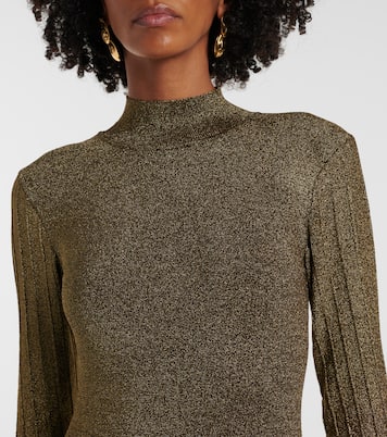 Maxikleid Raquel aus Lamé | Staud