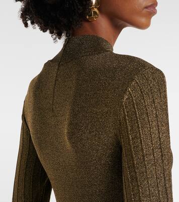 Maxikleid Raquel aus Lamé | Staud