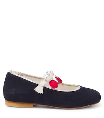 Ballerine Mary Jane Emilda in suede | Bonpoint