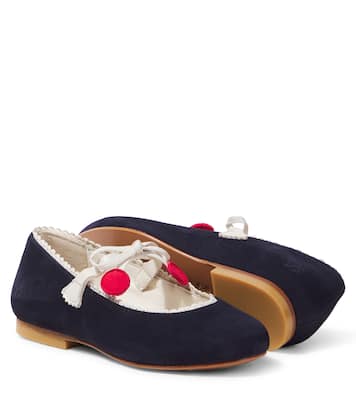 Ballerine Mary Jane Emilda in suede | Bonpoint