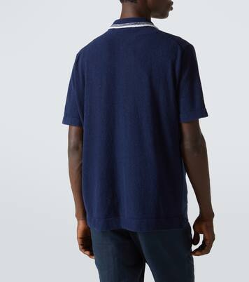 Tiernan cotton-blend bouclé shirt | Orlebar Brown