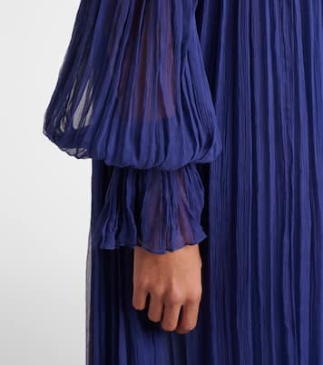 Robe longue Renia en dentelle | Costarellos