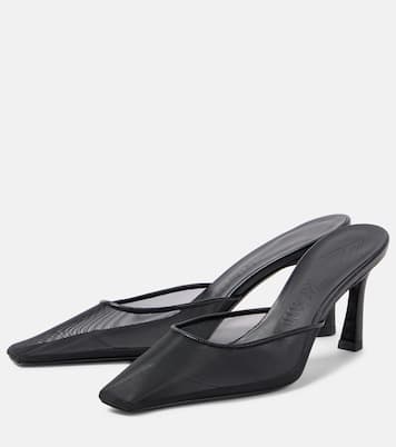Mules Juno 75 aus Mesh | The Attico