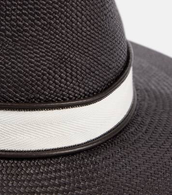 Monili straw fedora | Brunello Cucinelli