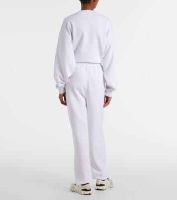 Accolade cotton-blend sweatpants | Alo Yoga