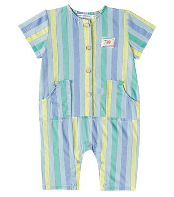Baby striped denim jumpsuit | Bobo Choses
