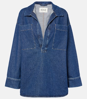 Bluse Sonny aus Denim | Tove