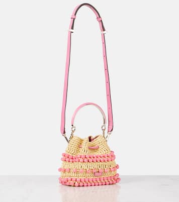 Secchiello Bon Bon Small con perline | Jimmy Choo